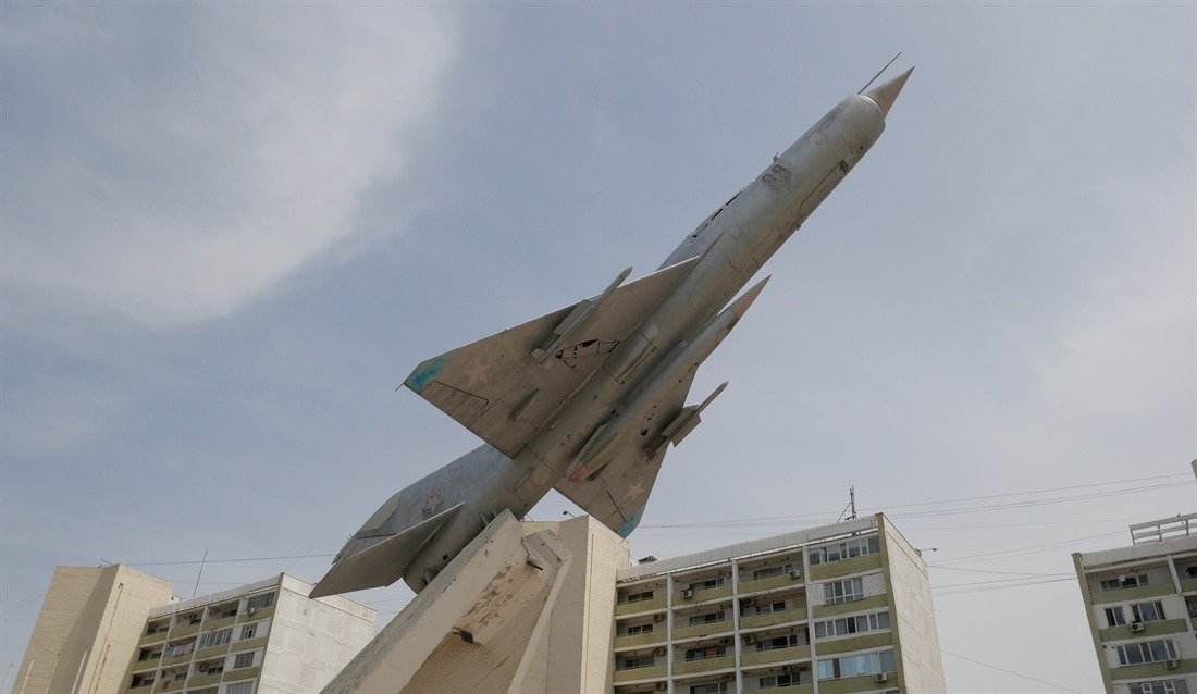 Aktau - MiG Fighter Plane