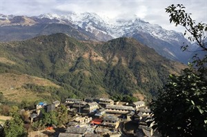 Mountain Lodges of Nepal | Ghandruk Lodge mountain views