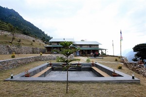 Mountain Lodges of Nepal | Landruk Lodge exterior