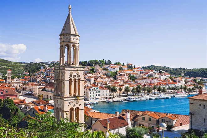 View of the Hvar town