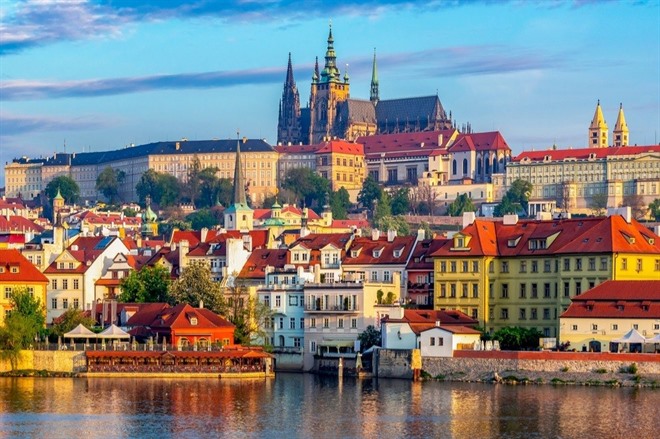 St. Vitus cathedral in Hradcany castle, Prague