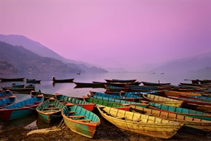 Kathmandu & the Annapurna Foothills boats