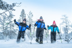 Snowshoeing